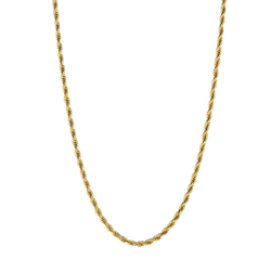 Swirl Gouden Ketting (3mm)