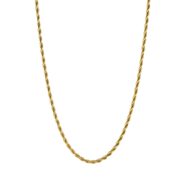 Swirl Gouden Ketting (3mm)