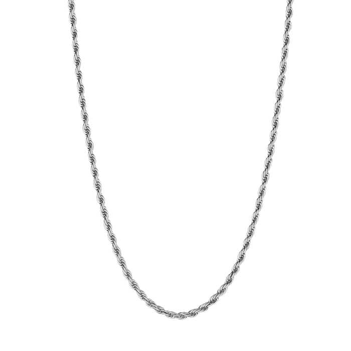 Swirl Zilveren Ketting (3mm)